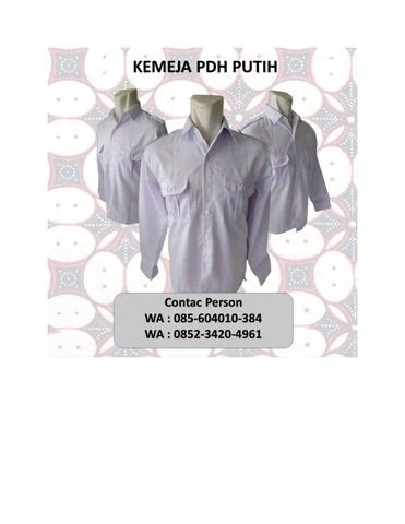 Terbaru Wa Pabrik Baju Pdh Pmr Kabupaten Kayong