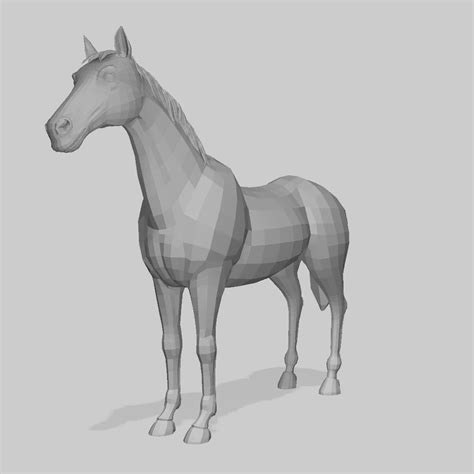 Beautiful Horse Free 3d Model Max Free3d