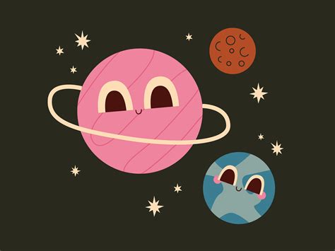 Cute Planets by Katie Daugherty on Dribbble