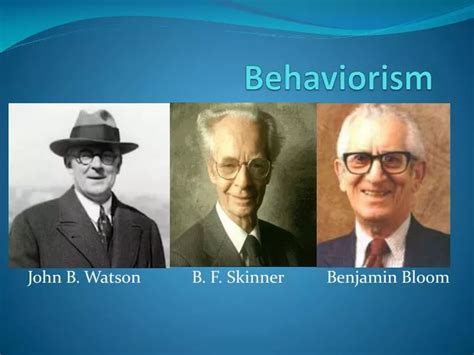 Ppt Behaviorism Powerpoint Presentation Free Download Id817625