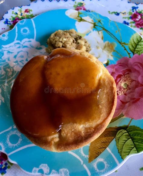 Yorkshire Pudding with Gravy. Stock Image - Image of savory, topped ...