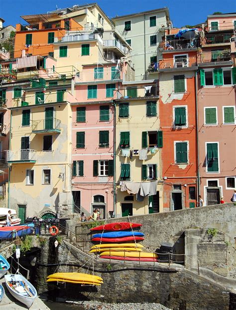 Free photo: cinque terre, houses, colors, riomaggiore, liguria, italy, boats | Hippopx