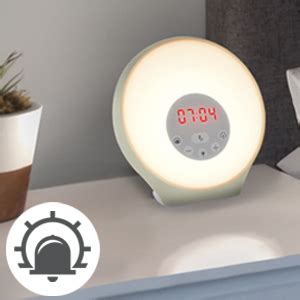 Lumie Sunrise Alarm Simulateur dAube et de Crépuscule Réveil avec