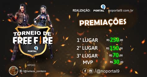 Torneio Portal 9 De Free Fire 01 Sympla