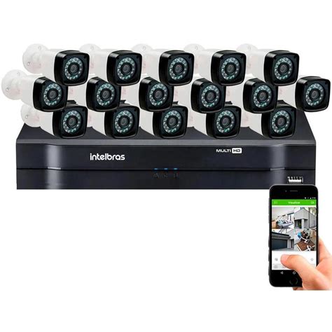 Kit Cftv C Meras Seguran A Hd Dvr Kabum