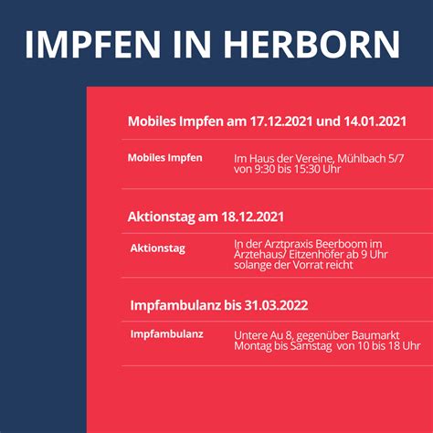 Impfen Ohne Anmeldung In Herborn Stadt Herborn