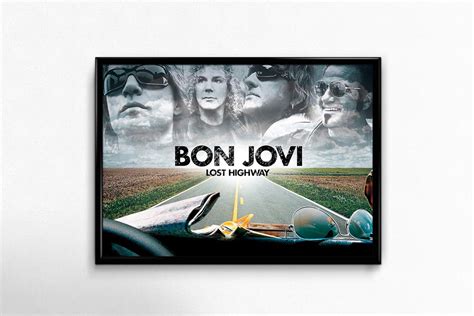 Bon Jovi Poster Bon Jovi Wall Decor Bon Jovi Design Bon Jovi Ornament Wall Decor