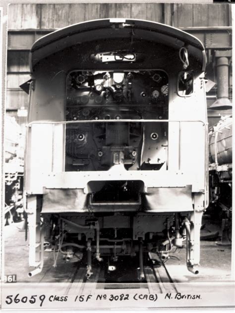 Cab Of Sar Class 15f No 3082 Built By North British Loco Co In 1948 Atom Site For Drisa