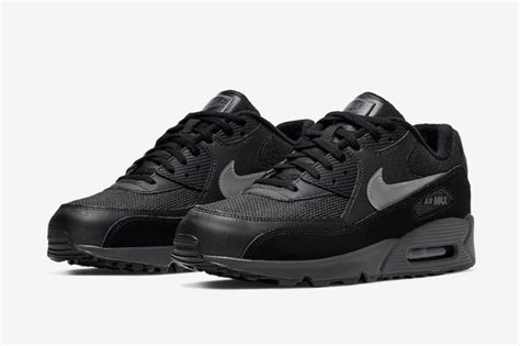 Nike Air Max 90 Black Silver Aj1285 023 Release Date Sbd