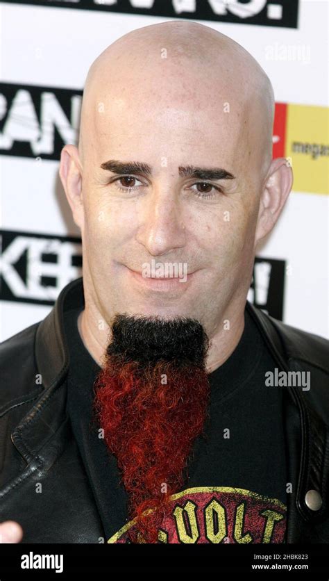 Scott Ian Of Anthrax Arrives At The Kerrang Awards At The Brewery In