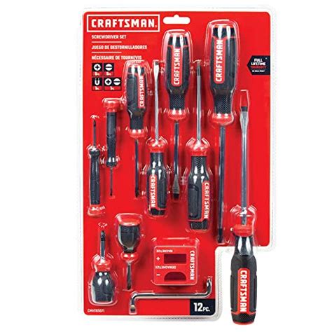 CRAFTSMAN Magnetic Screwdriver Set with Precision Screwdrivers, 12 ...