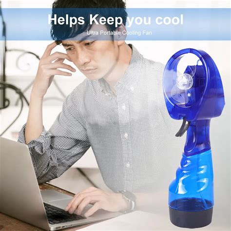 Portable Mini Hand Held Spray Fan Humidifier Outdoor Spray For Camping