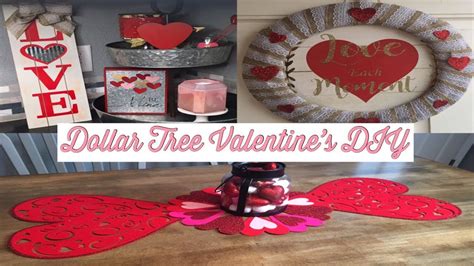 Dollar Tree DIY Valentineâs Day 2019 YouTube Diy valentines