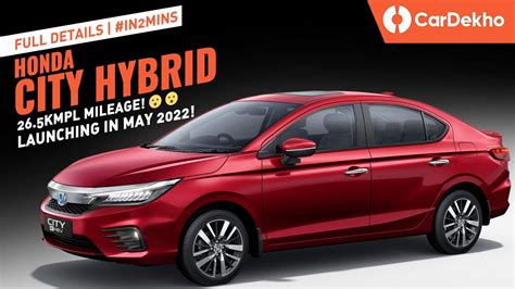 Honda City E Hev Unveiled Hybrid For The Win All Details In Under