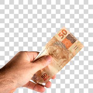 Mão Segurando Nota de 50 reais PNG Transparente Sem Fundo download