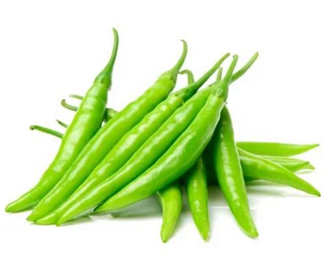 A Grade Fresh Green Chilli For Cooking At 60 Kg In Kolkata ID