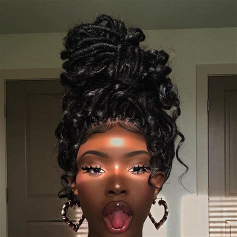 M E L A N I N 😍🍫 Melanin Beauty Hair Inspiration Black Girl Aesthetic