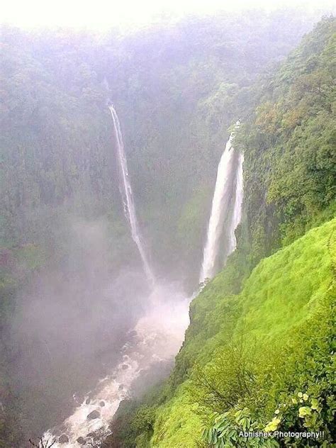 Waterfall in Satara, India. .. this place is famously known as Thosekar waterfalls Satara ...