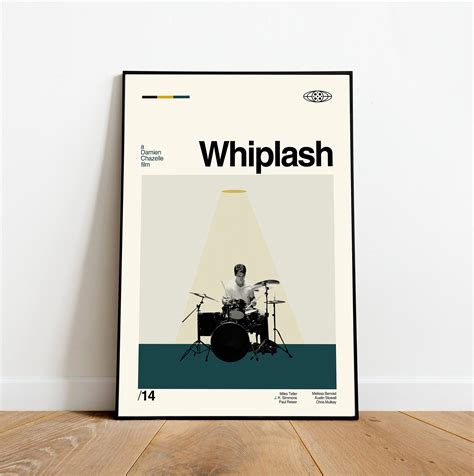 Whiplash Movie Poster Movie Poster Minimalist Art Retro, 40% OFF