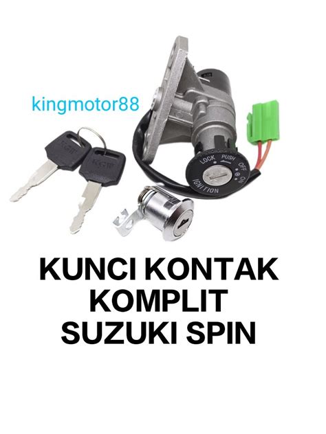 Kunci Kontak Komplit Main Switch Assy Suzuki Spin Kualitas Ori