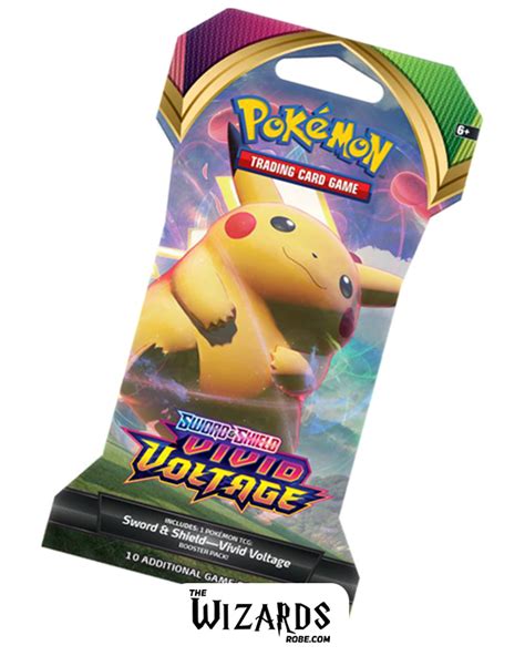 Pokemon Sword Shield Vivid Voltage Sleeved Booster Pack The Wizards