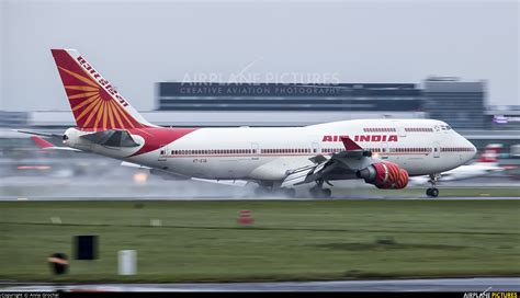 Vt Eva Air India Boeing 747 400 At Warsaw Frederic Chopin Photo Id 892299 Airplane