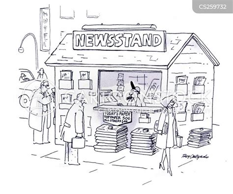 Newsstand Cartoon