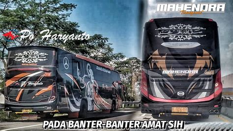 KETEMU BUS YANG LAGI HITS NIH MAHENDRA TRANSPORT RMH 004 YouTube