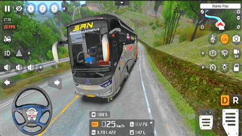 Naik Bus SAN Rute Terbaru Bussid Trip Palopo Mamuju Bus Simulator