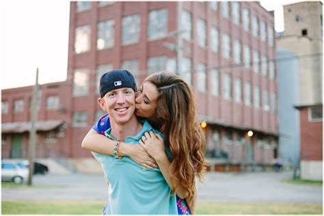 Chase & Kelsey’s Downtown Mckinney Engagement Session // Mckinney, TX ...