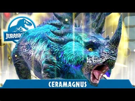 NEW APEX CERAMAGNUS UNLOCKED JURASSIC WORLD ALIVE YouTube