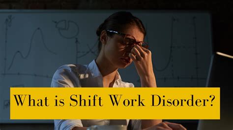 What Is Shift Work Disorder Sound Sleep Medical