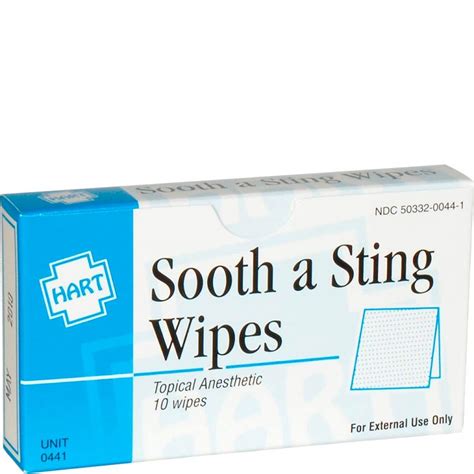 Soothe A Sting Wipes Rainbow Technology