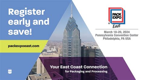 PACK EXPO East 2024 Everything You Need In A Convenient Location