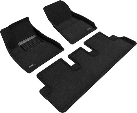 3d Maxpider Elegant Floor Mat Black Compatible With Tesla Model 3 Highland 2024