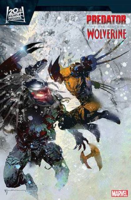 Predator Vs Wolverine Bill Sienkiewicz Cover Fresh Comics