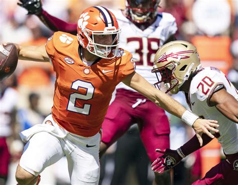 Clemson Falls To Florida State 31 24 In Overtime