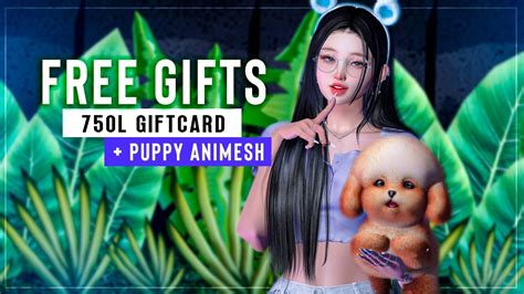 Free Gifts Second Life 750L Giftcard Puppy Terrier Animesh Limited