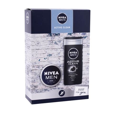 Nivea Men Active Clean Set cadou pentru bărbați gel de dus 250 ml