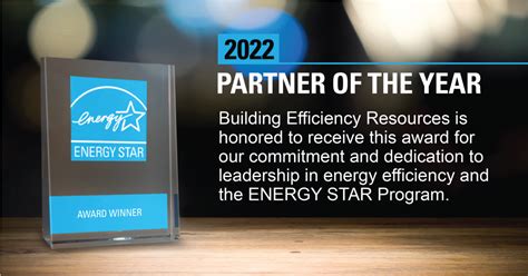 Energy Star Partner Of The Year Award Ber