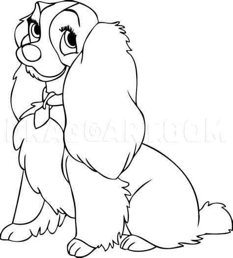 How To Draw Tramp From Lady And The Tramp