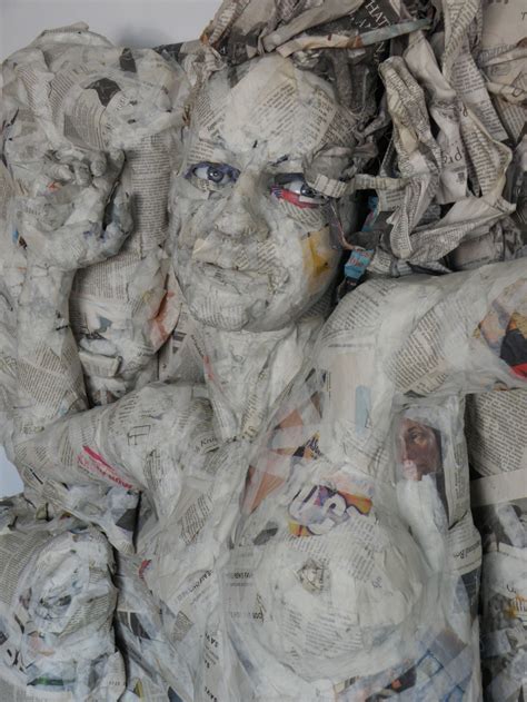 Best Amazing Sculpture Paper Mache Images Arttru Paper Art