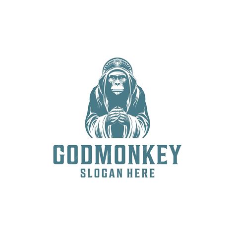 Monkey God Logo Vector Illustration Premium Ai Generated Vector