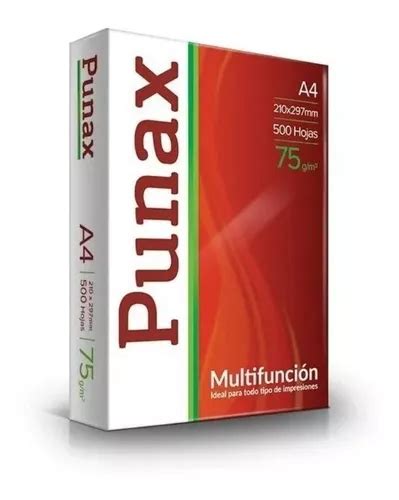 Resma A4 75 Gr Papel Ledesma Punax A4 75 Gr X 500 Hojas En Venta En