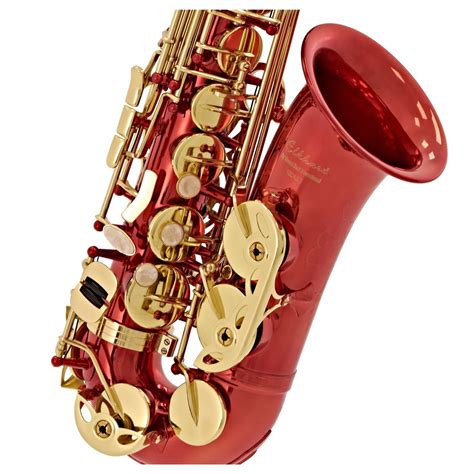 Elkhart 100AS Student Alto Saxophone, Red | Gear4music