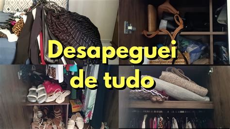 ARRUMANDO O GUARDA ROUPAS DESAPEGO DE ROUPAS E CALÇADOS YouTube