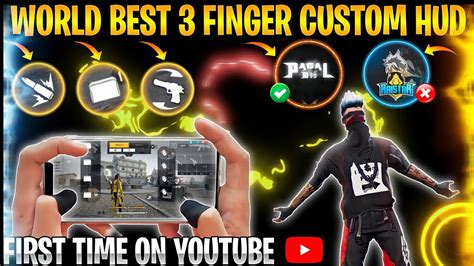 Top Best Custom Hud Free Fire Finger Claw Better Than Pc Players