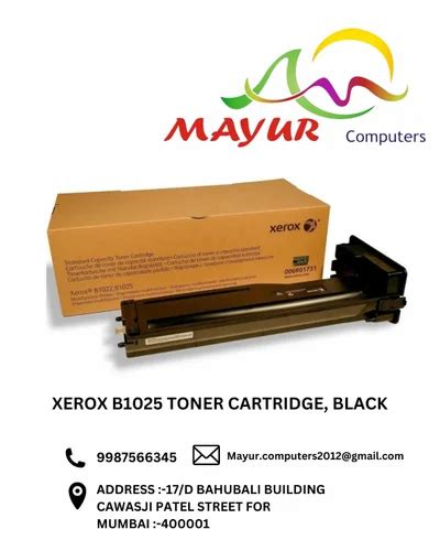 Xerox B1022 B1025 Toner Cartridge Black At Rs 1999 Fort Mumbai