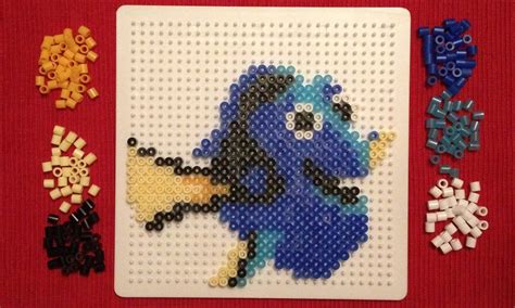 Perler Bead Tutorial Dory Finding Nemo Perler Beads Easter Patterns