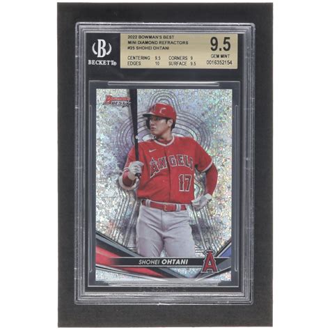 Shohei Ohtani 2022 Bowman S Best Mini Diamond Refractors 25 047 299